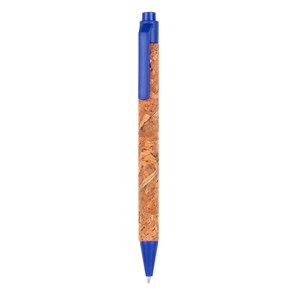 EgotierPro 50039 - Cork Body Pen with Wheat Fiber ODEN Blue