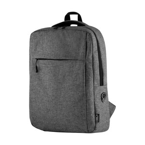 EgotierPro 50029 - RPET Material Backpack with Laptop Compartment CHUCK