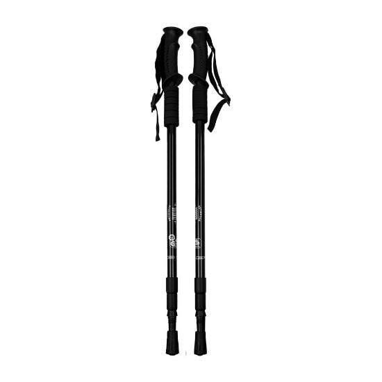 EgotierPro 52054 - Aluminum Adjustable Poles with Ergonomic Handles MILFORD