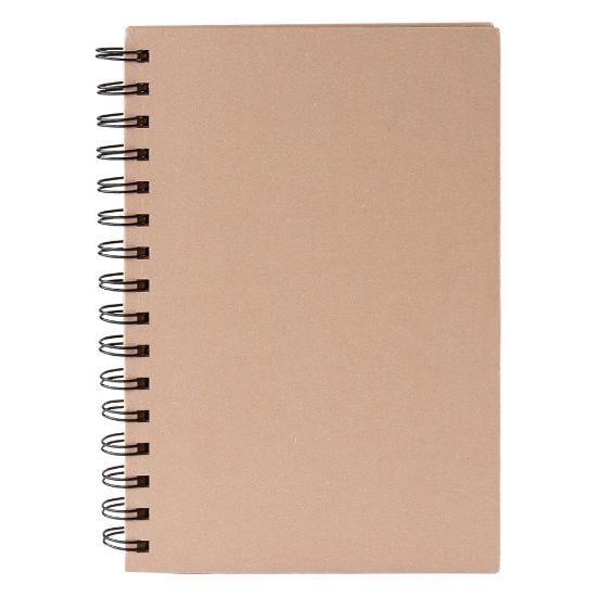 EgotierPro 52576 - A5 Spiral Notebook with Hard Cover SISTELO