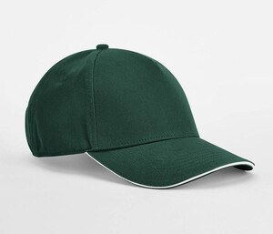 BEECHFIELD BF825C - EARTHAWARE® CLASSIC ORGANIC COTTON 5 PANEL CAP - SANDWICH PEAK