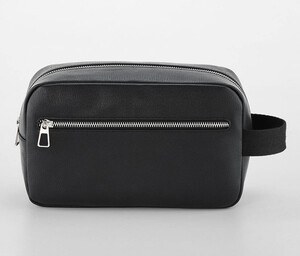 QUADRA QD779 - TAILORED LUXE PU WASH BAG Black