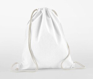 WESTFORD MILL WM160 - ORGANIC COTTON INCO. GYMSAC White