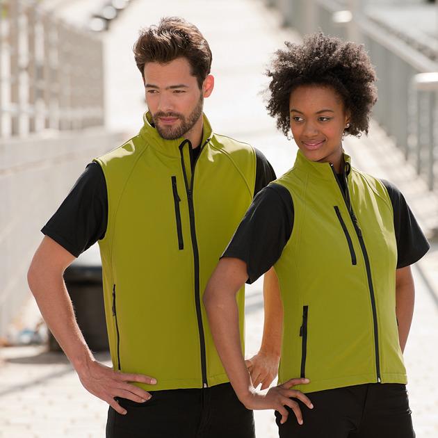 Russell J141M Softshell gilet Wordans Ireland