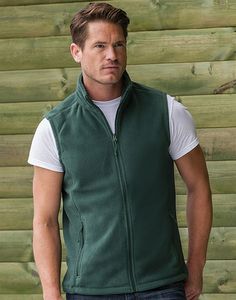 Russell Europe R-872M-0 - Mens Gilet Outdoor Fleece