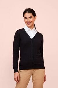 SOLS 90012 - Golden Women V Neck Knitted Cardigan