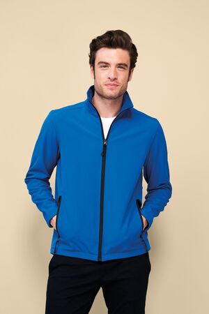 SOLS 01195 - RACE MEN Soft Shell Zip Jacket