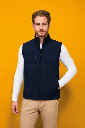 SOLS 46601 - RALLYE MEN Sleeveless Soft Shell Jacket