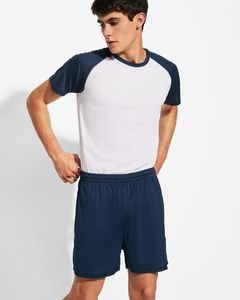 Roly PA0453 - PLAYER Sports shorts without inner slip and ajustable elastic waist with drawcord