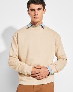 Roly SU1070 - CLASICA Classic sweatshirt with 1x1 elastane rib in collar