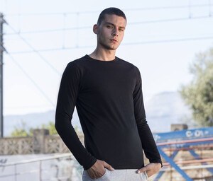 SF Men SF124 - Mens long-sleeved stretch t-shirt