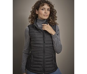 Tee Jays TJ9625 - Womens bi-material bodywarmer