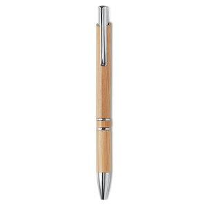 GiftRetail MO9482 - BERN BAMBOO Bamboo automatic ball pen