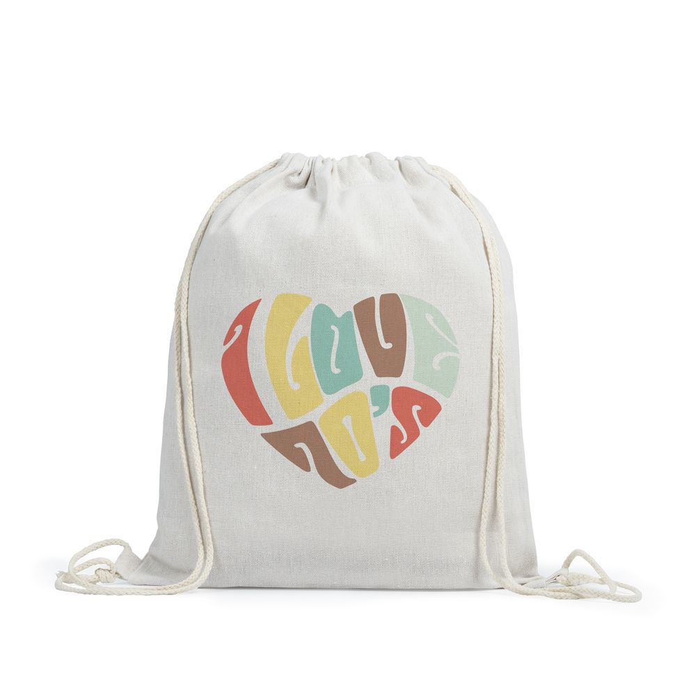 Miso canvas backpack top