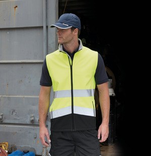 Result R451X - HIGH-VIZ SOFTSHELL JACKET