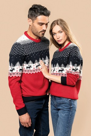 Kariban K9011 - Unisex crew neck Christmas jumper