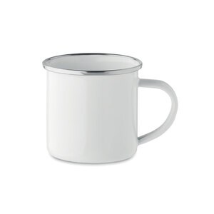 GiftRetail MO2202 - PLATEADO S Enamel layer sublimation mug