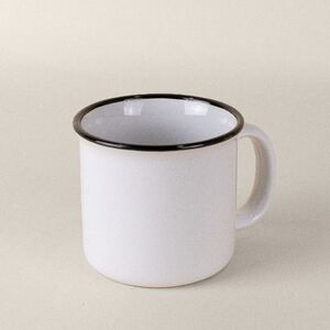 EgotierPro 38534 - Vintage Ceramic Mug, 280ml, Various Colors ENAMEL