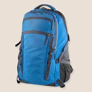 EgotierPro 50674 - RPET Backpack with Laptop & Mesh Compartments