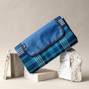 EgotierPro 52082 - Foldable Acrylic Family Picnic Blanket NEVIS